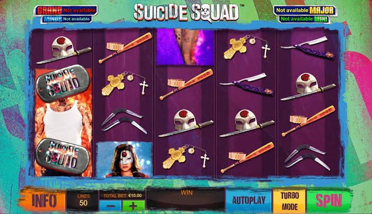 Diambil Dari Film Terkenal – Slot Suicide Squad Playtech